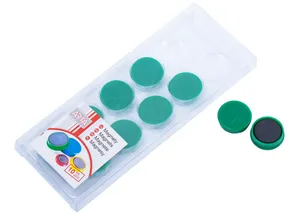ARTA Magnete Durchmesser 25mm, grün (10 Stück in einer Packung)